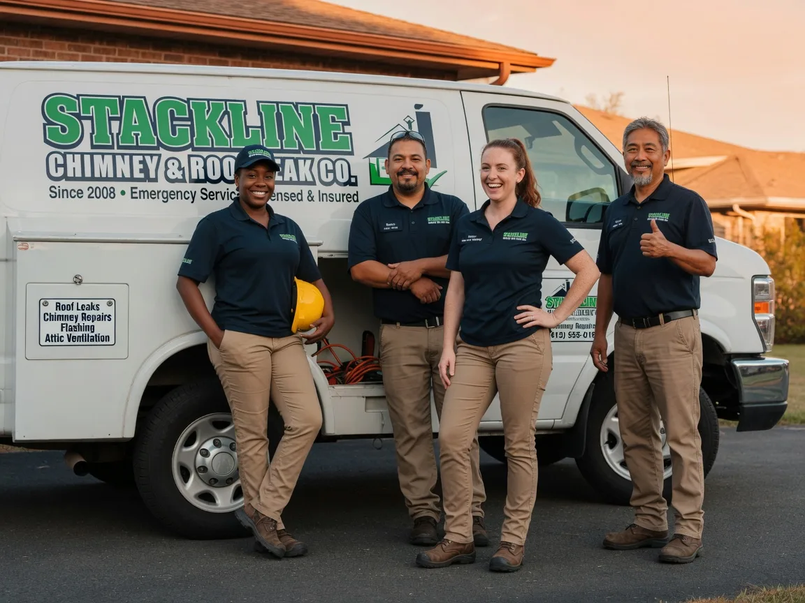 Chimney flashing repair company in Dunkirk, MD
